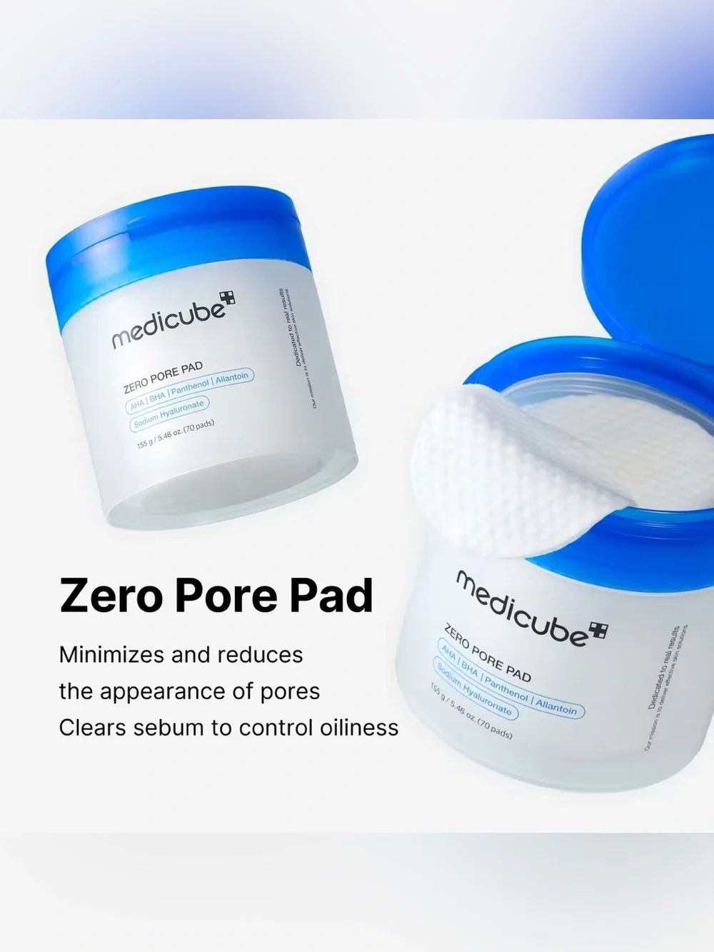 NWOB Medicube Zero Pore Pads